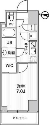 ガリシア森下Ⅴの間取り画像