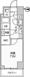 ガリシア森下Ⅴの間取り画像