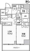 ガリシア森下Ⅴの間取り画像