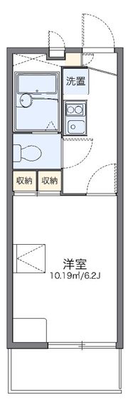 レオパレスsaluteの間取り画像