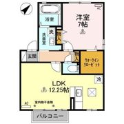 セジュール宮前 壱番館/弐番館?弐の間取り画像