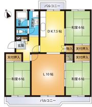 吹上団地の間取り画像