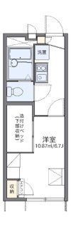 レオパレスフローラ東葛西の間取り画像