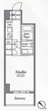アジリア南麻布J'sの間取り画像