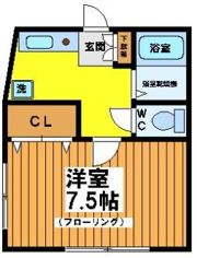 ソレイユ和泉の間取り画像