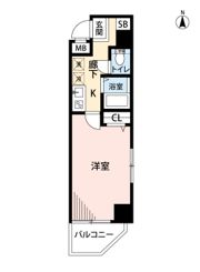 プレールアパートメント芦花公園の間取り画像