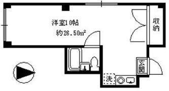 英和ビル若宮の間取り画像