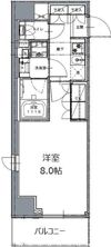 レジディア白金高輪Ⅱの間取り画像