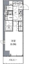 レジディア白金高輪Ⅱの間取り画像