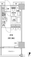 パークハビオ渋谷本町レジデンスの間取り画像