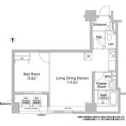 コンフォリア銀座EASTの間取り画像