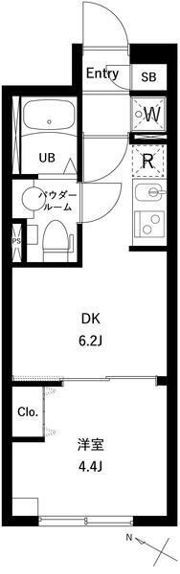 コンポジット千駄木ヒルトップの間取り画像