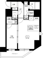 ハーモニーレジデンス上野ノースフロントの間取り画像