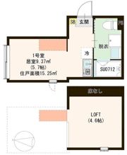 アスルーチェ上石神井の間取り画像