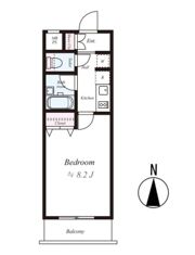 L-Flat入谷の間取り画像