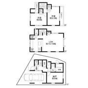 豊島区南大塚2丁目戸建の間取り画像