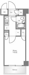 エクセリア新宿の間取り画像