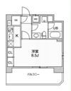 コンシェリア新橋の間取り画像