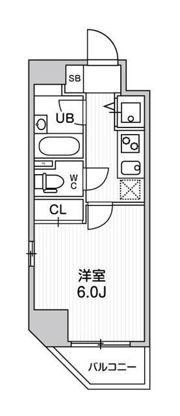 コンシェリア新橋の間取り画像