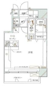 Rising Place浅草の間取り画像