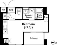 THE PALMS錦糸町の間取り画像