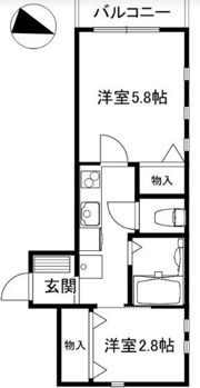 パークバレンシアの間取り画像