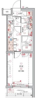 クレヴィスタ久が原の間取り画像