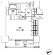 パークキューブ愛宕山タワーの間取り画像