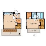 メルローズプレイス下北沢の間取り画像