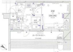 パレステュディオ神田EASTの間取り画像