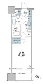 パークホームズ千代田淡路町の間取り画像