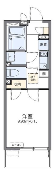 レオネクストエステート旗の台の間取り画像