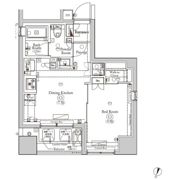BPRレジデンス神田富山町の間取り画像