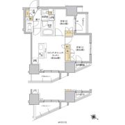 グレーシアフィット三軒茶屋の間取り画像