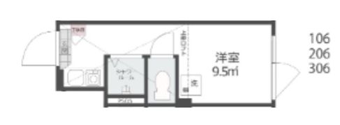 NORTH HILL SHINJUKU EASTの間取り画像
