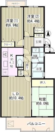 井の頭パーク・プラザの間取り画像