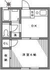 シティーホームズ1の間取り画像