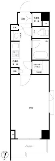 ルーブル桜新町の間取り画像