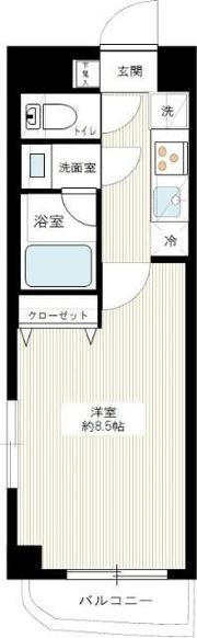 HY’s stage 西荻窪の間取り画像