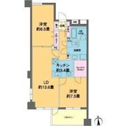 カスタリア高輪の間取り画像