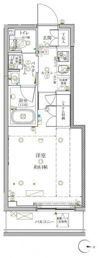クレイシア新宿中落合の間取り画像
