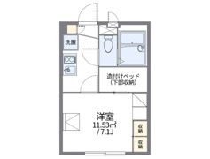 レオパレス隼の間取り画像