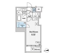 グレース早稲田の間取り画像