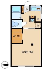 ハウスカブラキの間取り画像