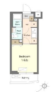 SHOKEN Residence横浜生麦Ⅲの間取り画像