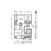 東雲キャナルコートCODAN19号棟の間取り画像