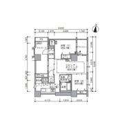 東雲キャナルコートCODAN19号棟の間取り画像