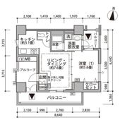 東雲キャナルコートCODAN19号棟の間取り画像