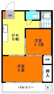 井草関口マンションの間取り画像