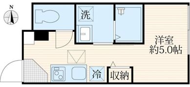 ソルナクレイシア中野の間取り画像